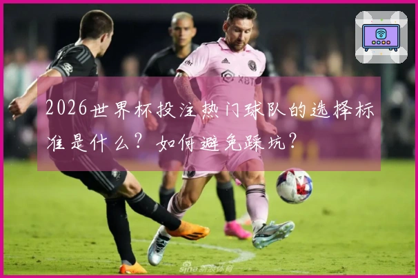 2026世界杯投注热门球队的选择标准是什么？如何避免踩坑？