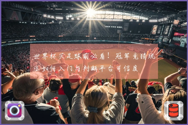 世界杯买足球前必看！冠军竞猜玩法如何入门与判断平台可信度